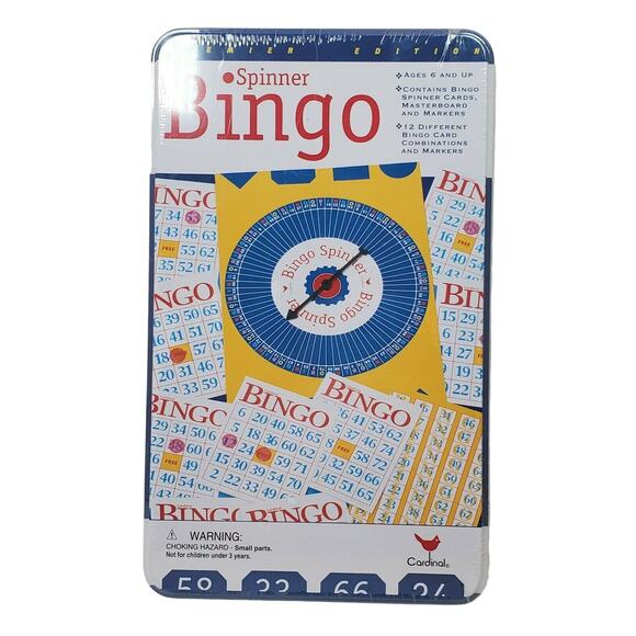 2001 Cardinal Spinner Bingo Game Premier Edition Sealed - Picture 2 of 4